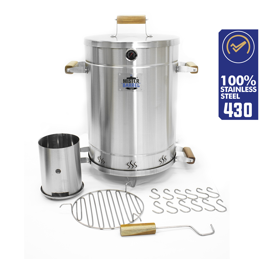 Light Mister Barrel Grill & Smoker - Medium