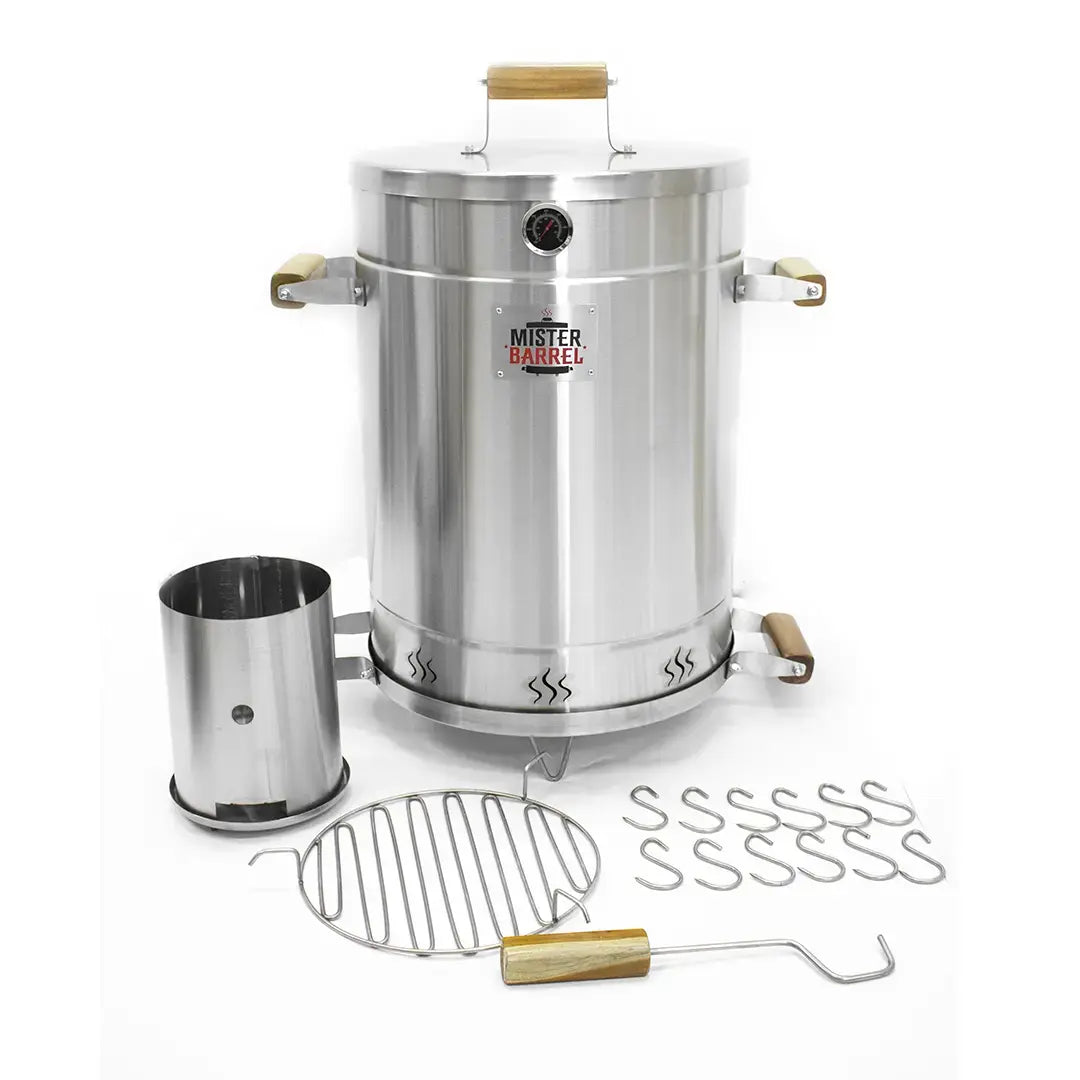 Mister Barrel Large – spacious design for professional-level BBQs in Miami – smoker and grill barrel