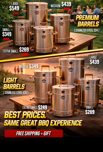 Mister Barrel line of grilling barrels
